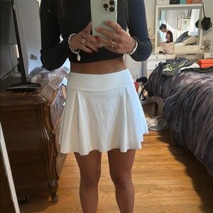 Nike White Skater Mini Skirt
